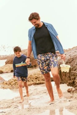 FatFace Natural Parrot Swim Shorts -Fat Face Shop M88831s4