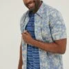 FatFace Blue Hawaiian Print Shirt