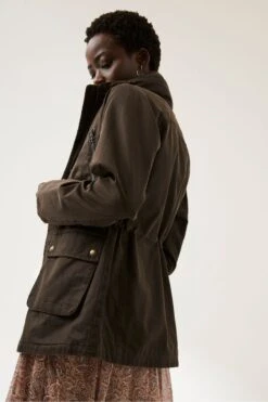 FatFace Sussex Brown Jacket -Fat Face Shop T02803s2