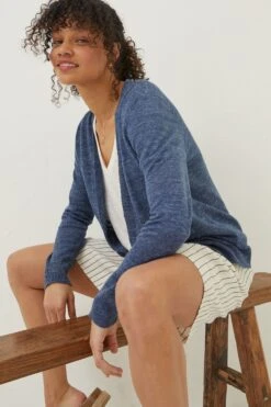 FatFace Suzannah Linen Cardigan -Fat Face Shop T49098s3