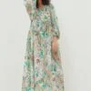 FatFace Natural Jocelyn Paisley Maxi Dress -Fat Face Shop T49476s