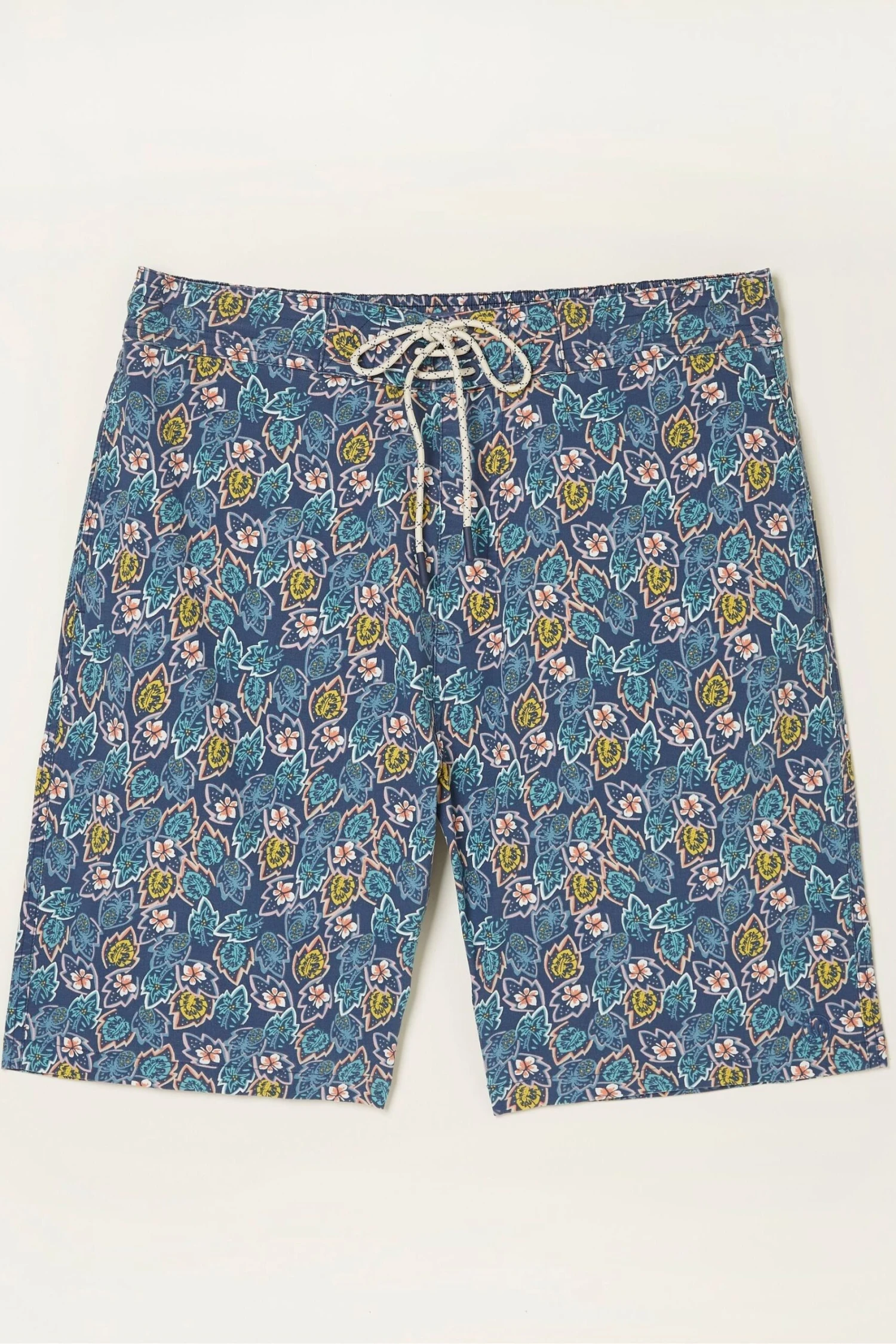 FatFace Blue Camber Pineapple Swim Shorts 7 FatFace Blue Camber Pineapple Swim Shorts - Image 5