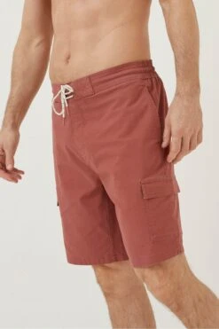 FatFace Orange Filey Cargo Swim Shorts -Fat Face Shop T51418s3
