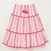 FatFace Pink Elodie Stripe Woven Skirt -Fat Face Shop T52337s