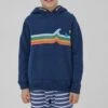 FatFace Blue Wave Popover Hoodie -Fat Face Shop T52411s