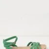 FatFace Green Beth Sandals 2 FatFace Green Beth Sandals -Fat Face Shop T53238s