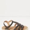 FatFace Adira Cage Espadrille Brown Sandals