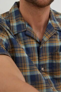 FatFace Blue Kilcoy Check Shirt -Fat Face Shop T54627s4