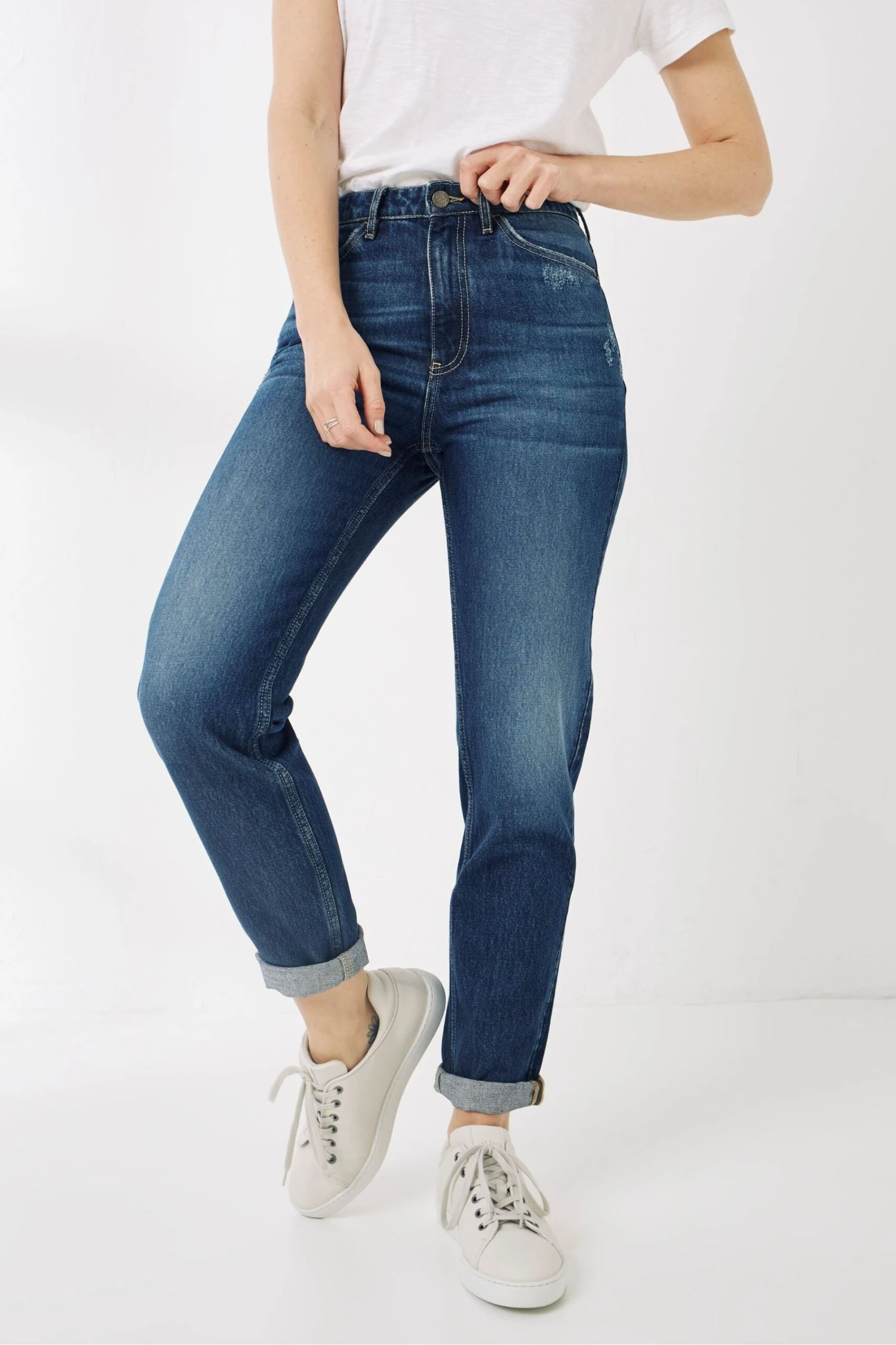 FatFace Blue Mom Jeans 3 FatFace Blue Mom Jeans