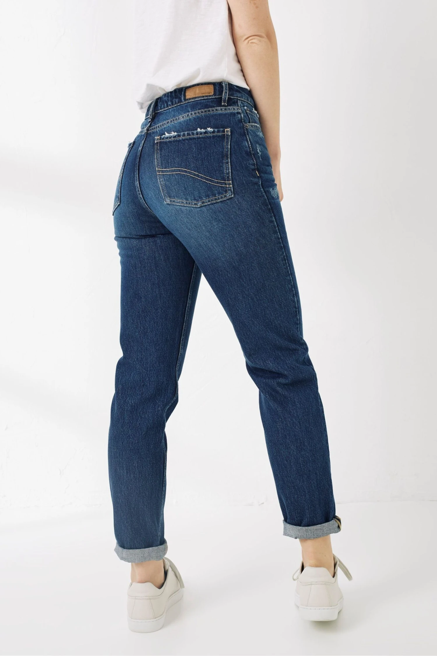 FatFace Blue Mom Jeans 4 FatFace Blue Mom Jeans - Image 2