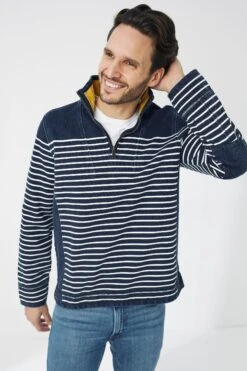FatFace Blue Airlie Breton Sweat Top