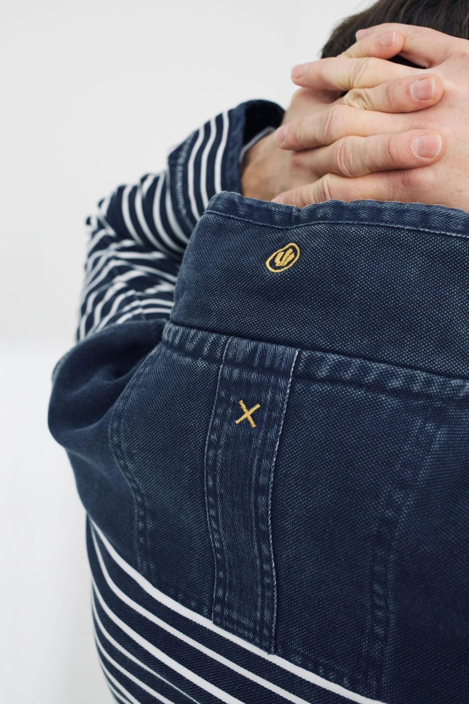 FatFace Blue Airlie Breton Sweat Top 6 FatFace Blue Airlie Breton Sweat Top - Image 4