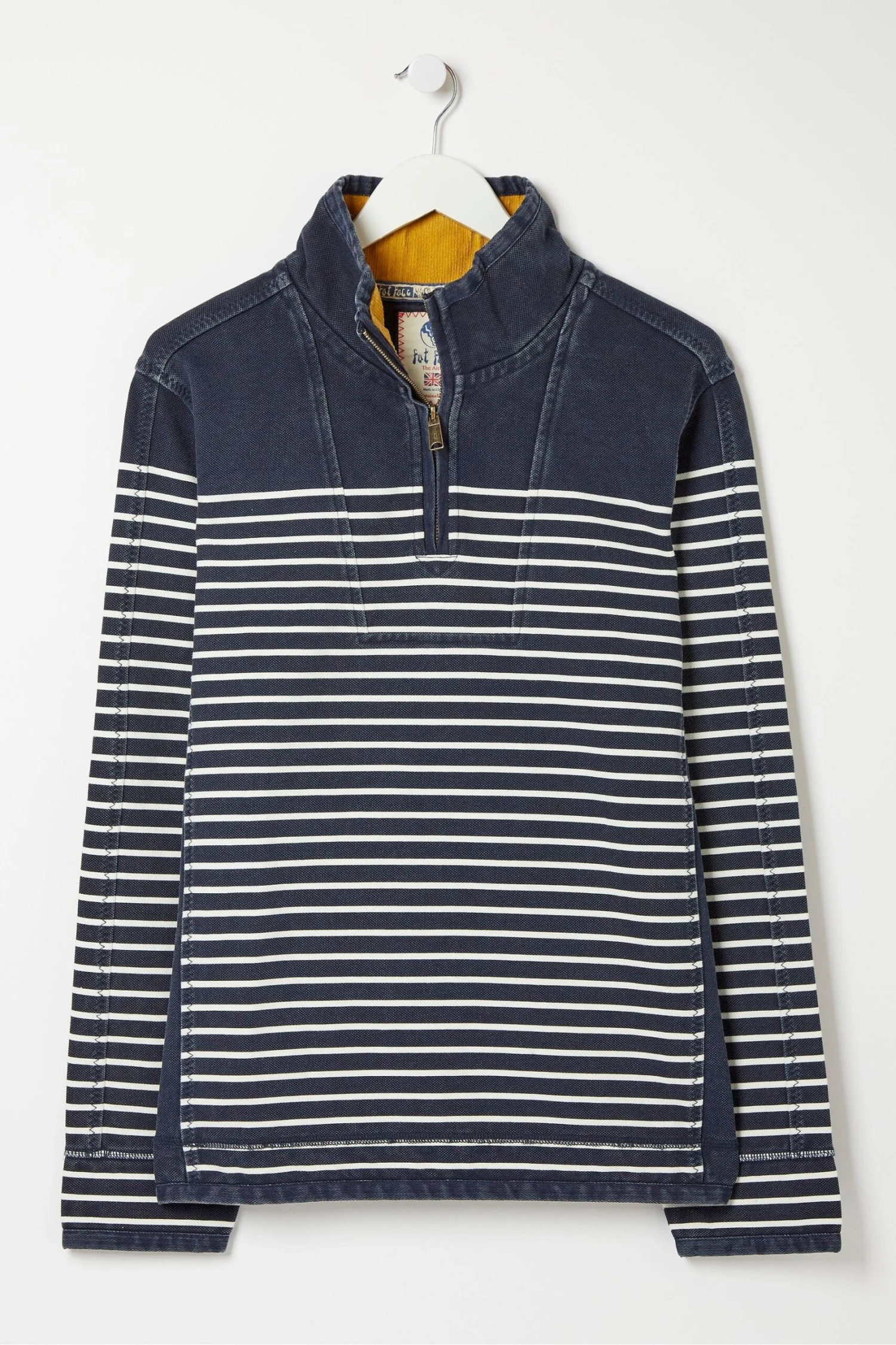 FatFace Blue Airlie Breton Sweat Top 7 FatFace Blue Airlie Breton Sweat Top - Image 5