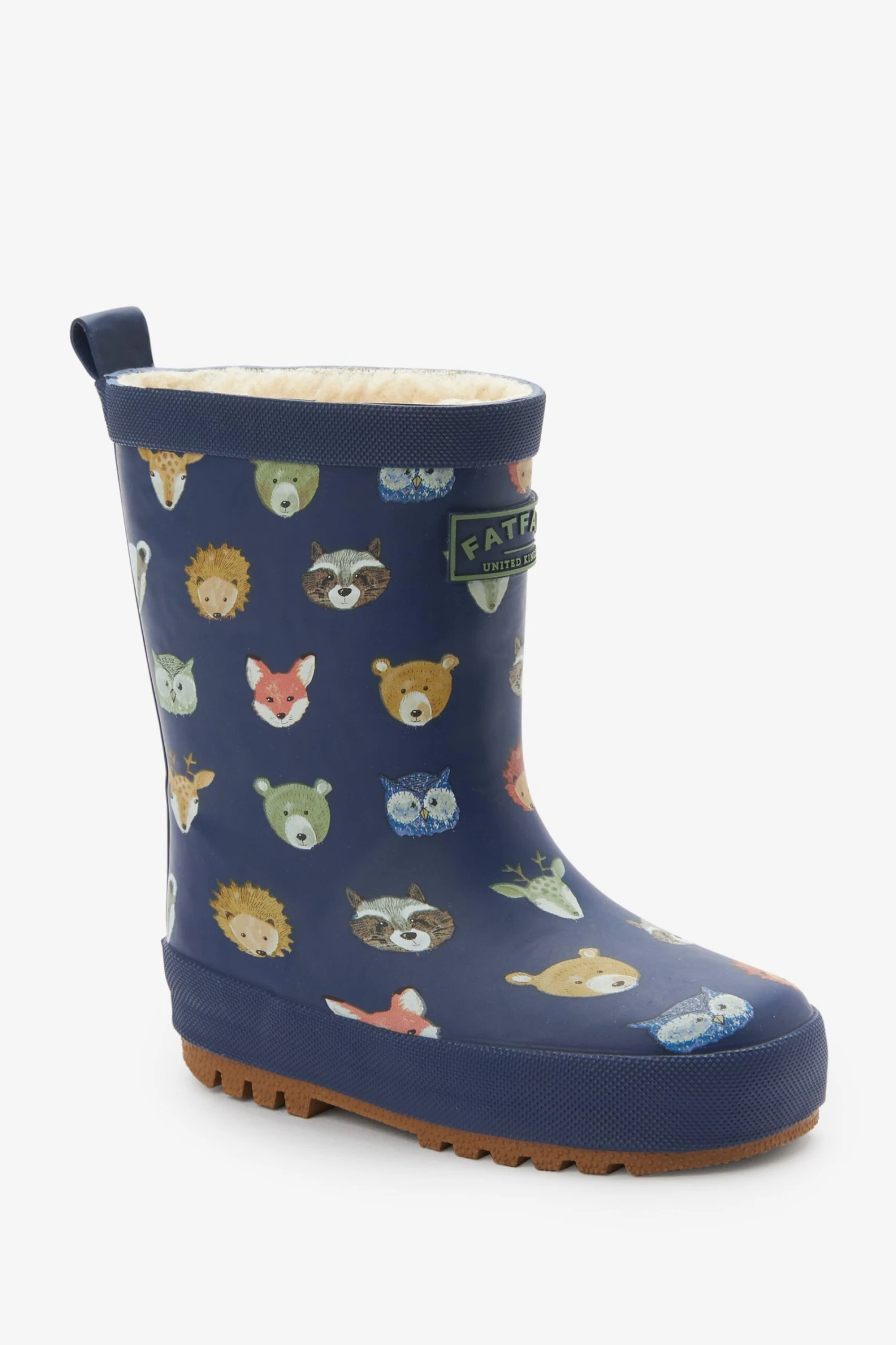 FatFace Boys Woodland Animal Print Wellies 4 FatFace Boys Woodland Animal Print Wellies - Image 2