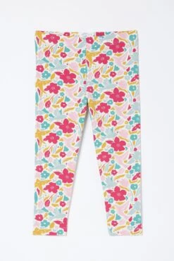 FatFace Pink Floral Blooms Crop Leggings 2 Pack -Fat Face Shop T98614s3