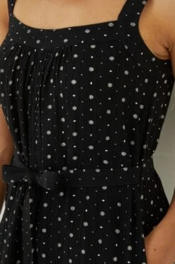 FatFace Annie Geo Print Black Playsuit -Fat Face Shop U04187s4