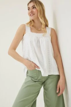 FatFace Viv Embroidered Cami