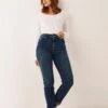 FatFace Chesham Girlfriend Blue Jeans -Fat Face Shop U30442s