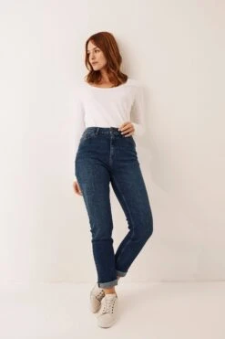 FatFace Chesham Girlfriend Blue Jeans